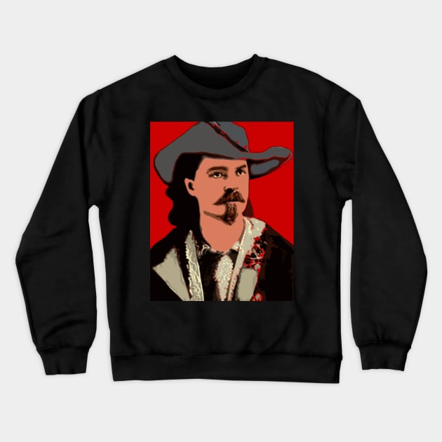 buffalo bill cody Crewneck Sweatshirt by oryan80